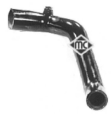 Шланг радиатора Metalcaucho 08317