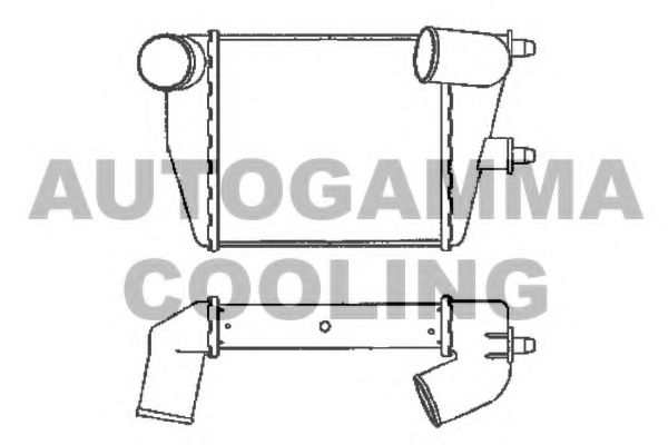 Интеркулер AUTOGAMMA 101849