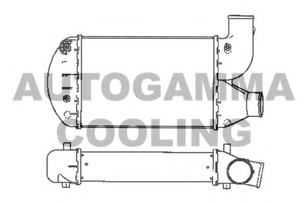 Интеркулер AUTOGAMMA 101912