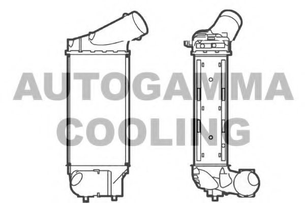 Интеркулер AUTOGAMMA 104490