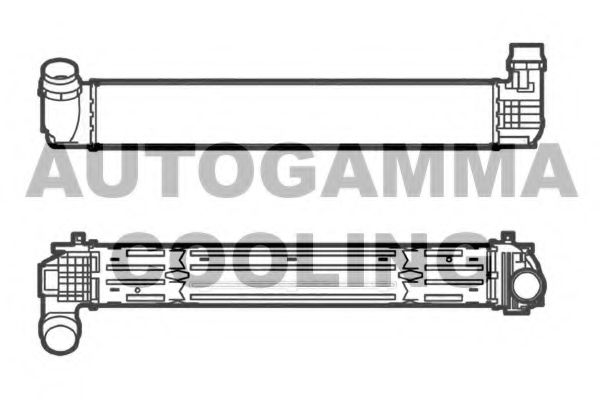 Интеркулер AUTOGAMMA 105339