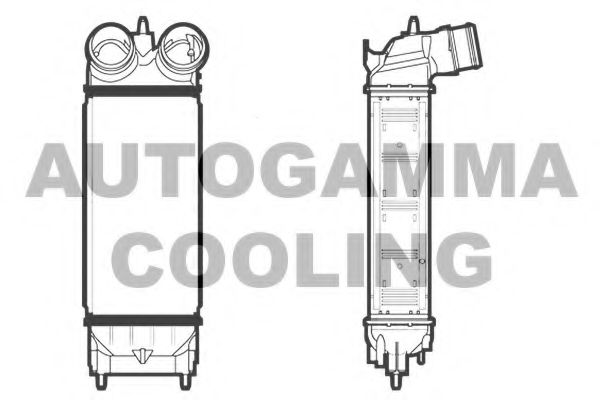 Интеркулер AUTOGAMMA 105889