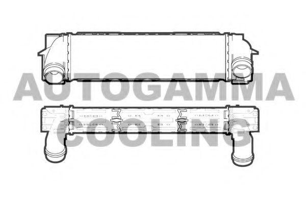 Интеркулер AUTOGAMMA 107293