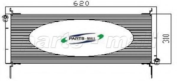 Конденсатор, кондиционер PARTS-MALL PXNCX-023G