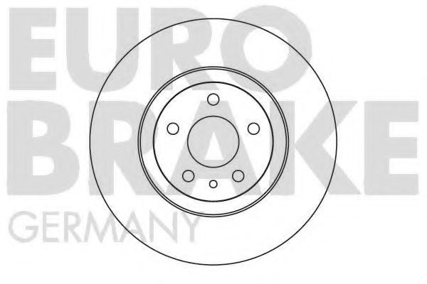 Тормозной диск EUROBRAKE 5815201019