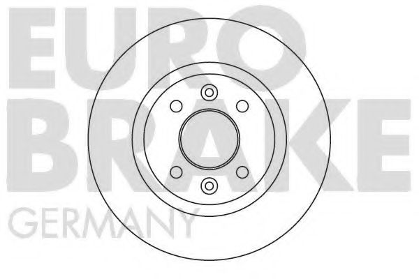 Тормозной диск EUROBRAKE 5815203922