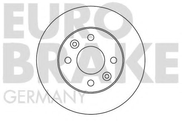 Тормозной диск EUROBRAKE 5815203938