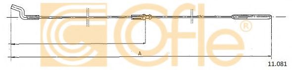 Тросик газа COFLE 11.081
