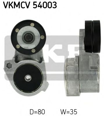 Натяжной ролик, поликлиновой  ремень SKF VKMCV 54003