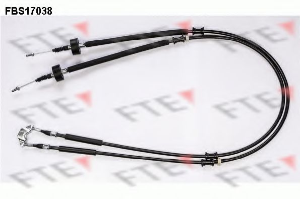 Трос, стояночная тормозная система FTE FBS17038