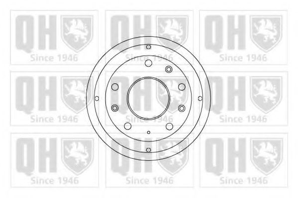 Тормозной барабан QUINTON HAZELL BDR129
