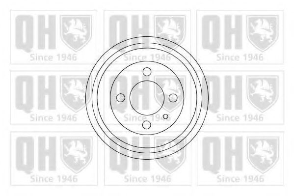 Тормозной барабан QUINTON HAZELL BDR549