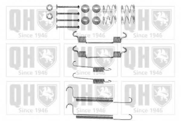 Комплектующие, тормозная колодка QUINTON HAZELL BFK412