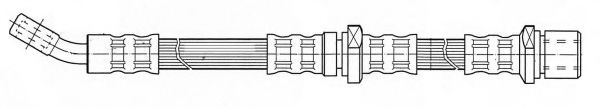 Тормозной шланг FERODO FHY3102