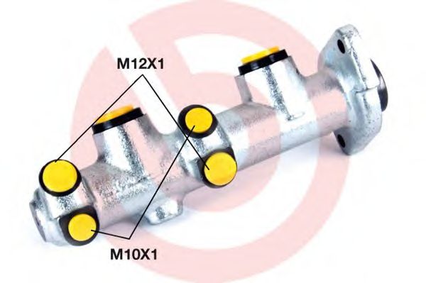 Главный тормозной цилиндр BREMBO M 68 032