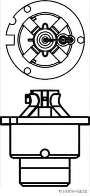Лампа накаливания, фара дальнего света; Лампа накаливания, основная фара; Лампа накаливания, противотуманная фара; Лампа накаливания; Лампа накаливания, основная фара; Лампа накаливания, фара дальнего света; Лампа накаливания, противотуманная фара TRIFA 02004