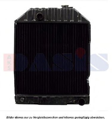 Радиатор, охлаждение двигателя AKS DASIS 83993346