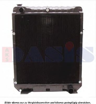 Радиатор, охлаждение двигателя AKS DASIS 4500491