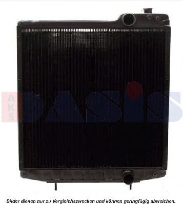 Радиатор, охлаждение двигателя AKS DASIS 440027N
