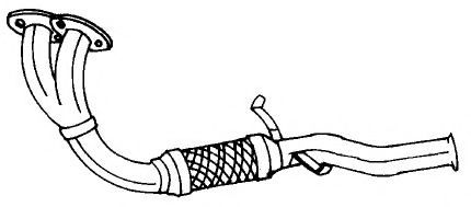 Труба выхлопного газа AKS DASIS SG51107