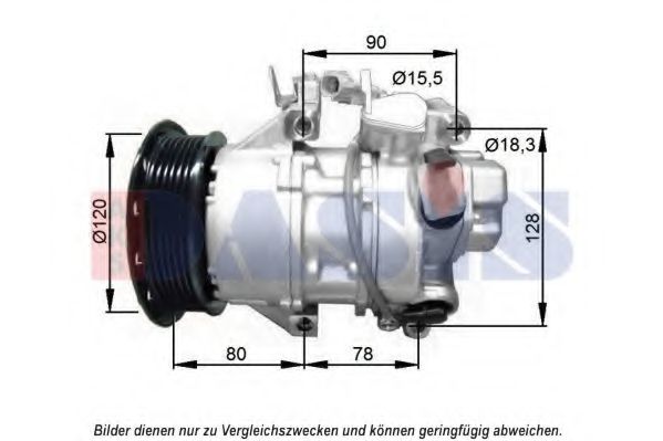 Компрессор, кондиционер AKS DASIS 852678N
