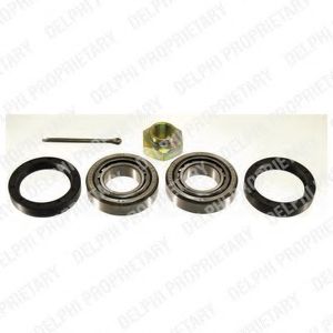 Комплект подшипника ступицы колеса DELPHI BK208