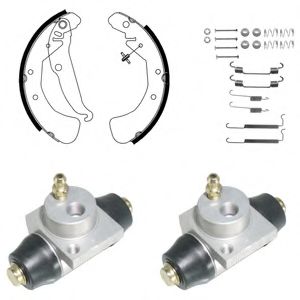 Комплект тормозных колодок DELPHI KP1100