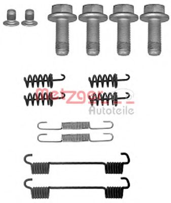 Комплектующие, стояночная тормозная система METZGER 105-0878