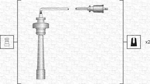 Комплект проводов зажигания MAGNETI MARELLI 941318111192