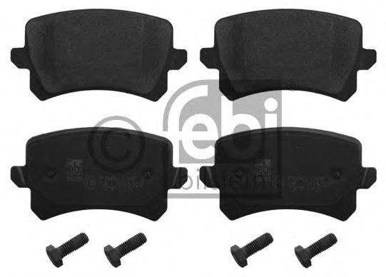 Комплект тормозных колодок, дисковый тормоз FEBI BILSTEIN 16795