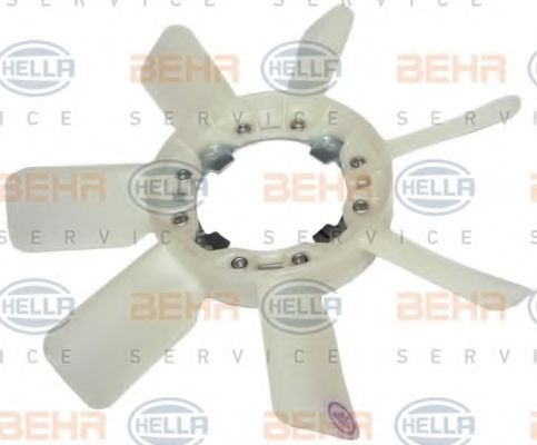 Крыльчатка вентилятора, охлаждение двигателя BEHR HELLA SERVICE 8MV 376 791-391