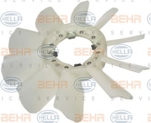 Крыльчатка вентилятора, охлаждение двигателя BEHR HELLA SERVICE 8MV 376 791-491