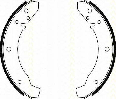 Комплект тормозных колодок TRISCAN 8100 29104