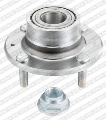 Комплект подшипника ступицы колеса SNR R184.39