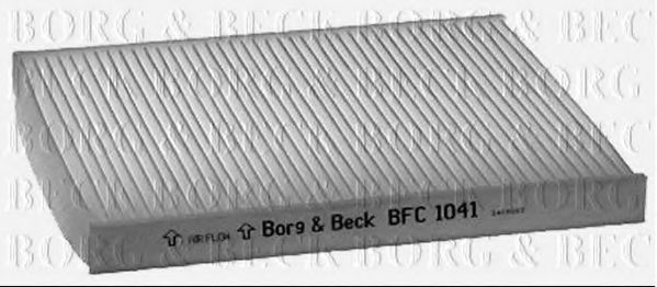 Фильтр, воздух во внутренном пространстве BORG & BECK BFC1041