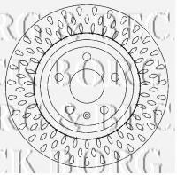 Тормозной диск BORG & BECK BBD4626