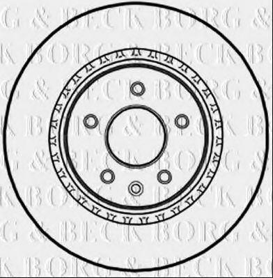 Тормозной диск BORG & BECK BBD5295