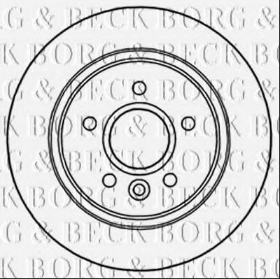 Тормозной диск BORG & BECK BBD5306