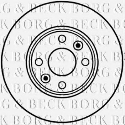 Тормозной диск BORG & BECK BBD5226