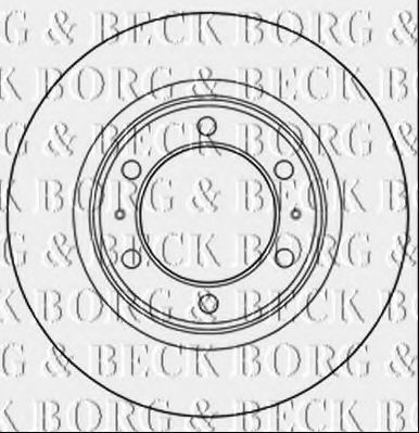 Тормозной диск BORG & BECK BBD5289