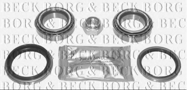 Комплект подшипника ступицы колеса BORG & BECK BWK072