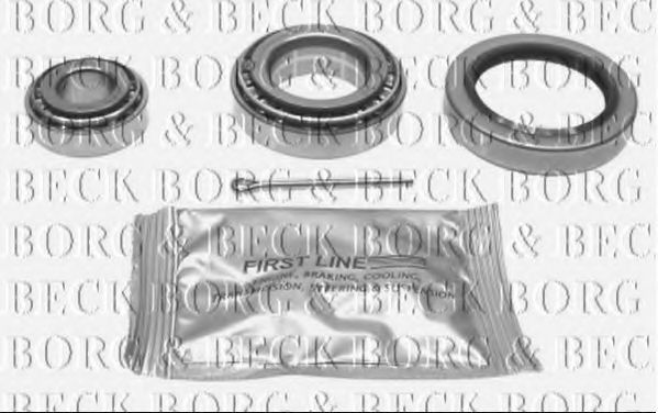 Комплект подшипника ступицы колеса BORG & BECK BWK216