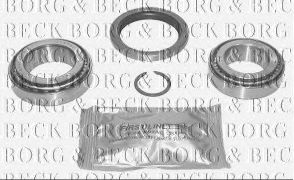 Комплект подшипника ступицы колеса BORG & BECK BWK443