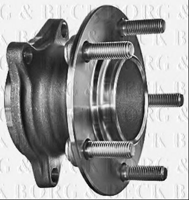 Комплект подшипника ступицы колеса BORG & BECK BWK1409