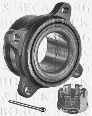 Комплект подшипника ступицы колеса BORG & BECK BWK1041