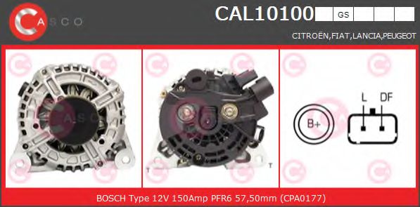 Генератор CASCO CAL10100GS