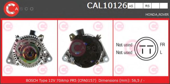 Генератор CASCO CAL10126AS