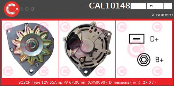 Генератор CASCO CAL10148RS