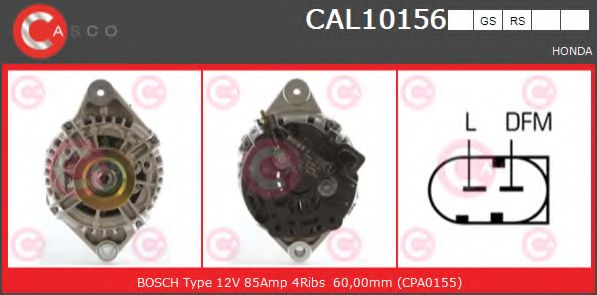 Генератор CASCO CAL10156GS