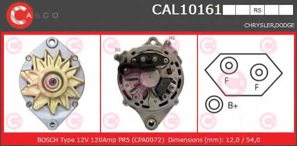 Генератор CASCO CAL10161RS